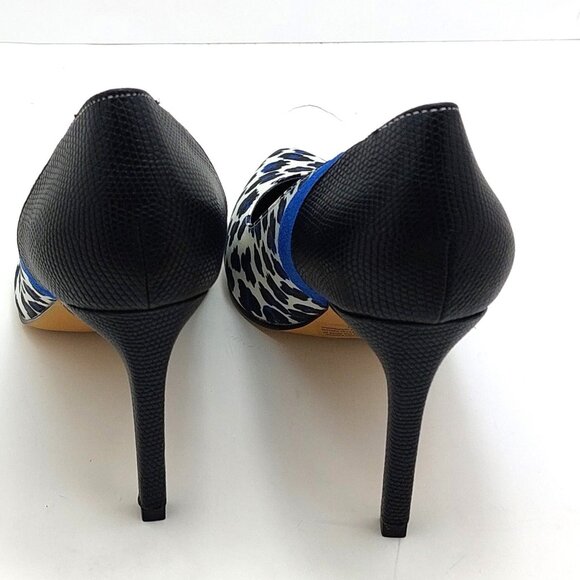 New York & Co Womens Madison Pointed Toe Block Heel Pumps  -  Size 8 Medium - Picture 4 of 12